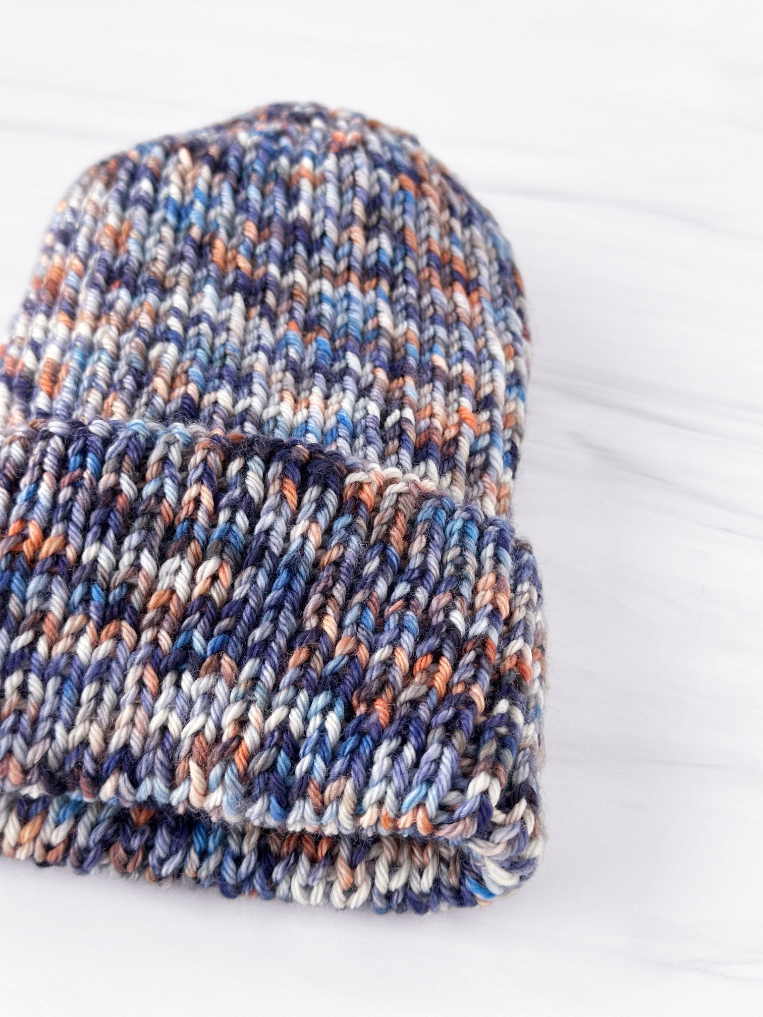 All Rib Hat in Loop Flora
