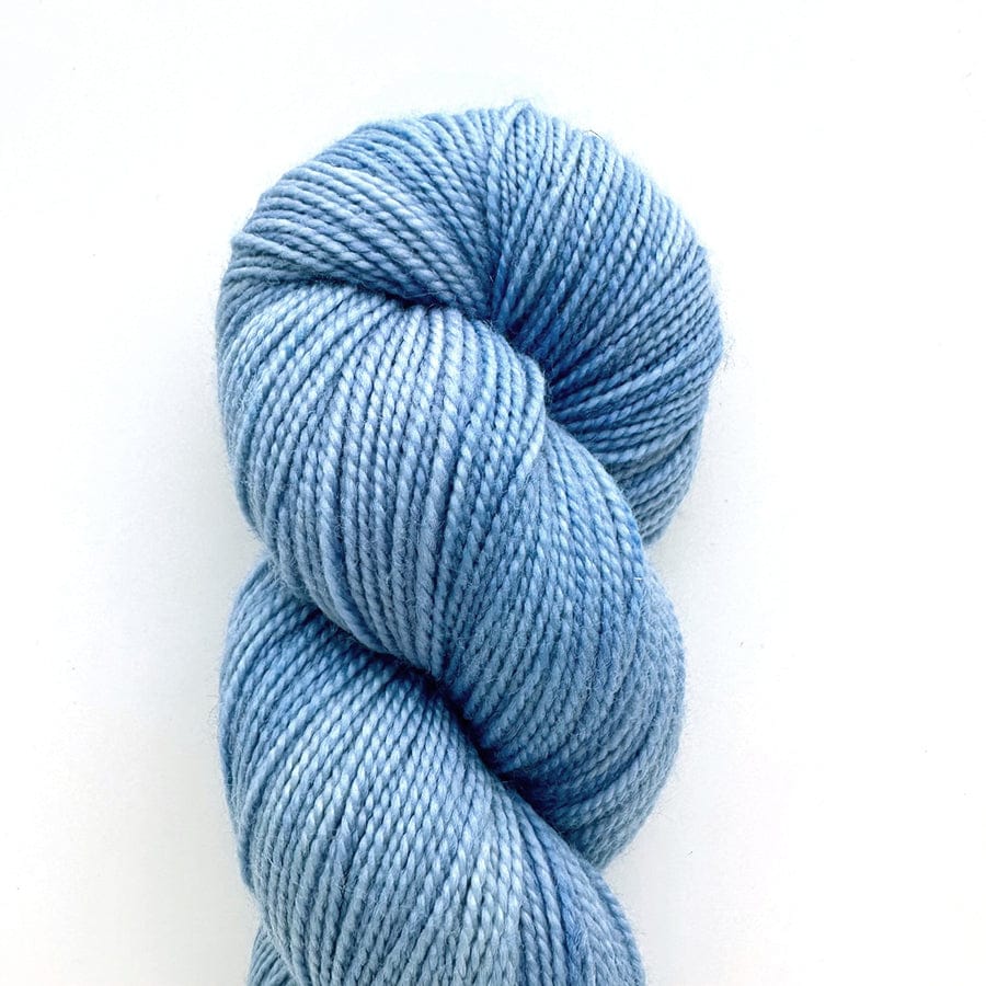 Blue Forget-Me-Not yarn loop
