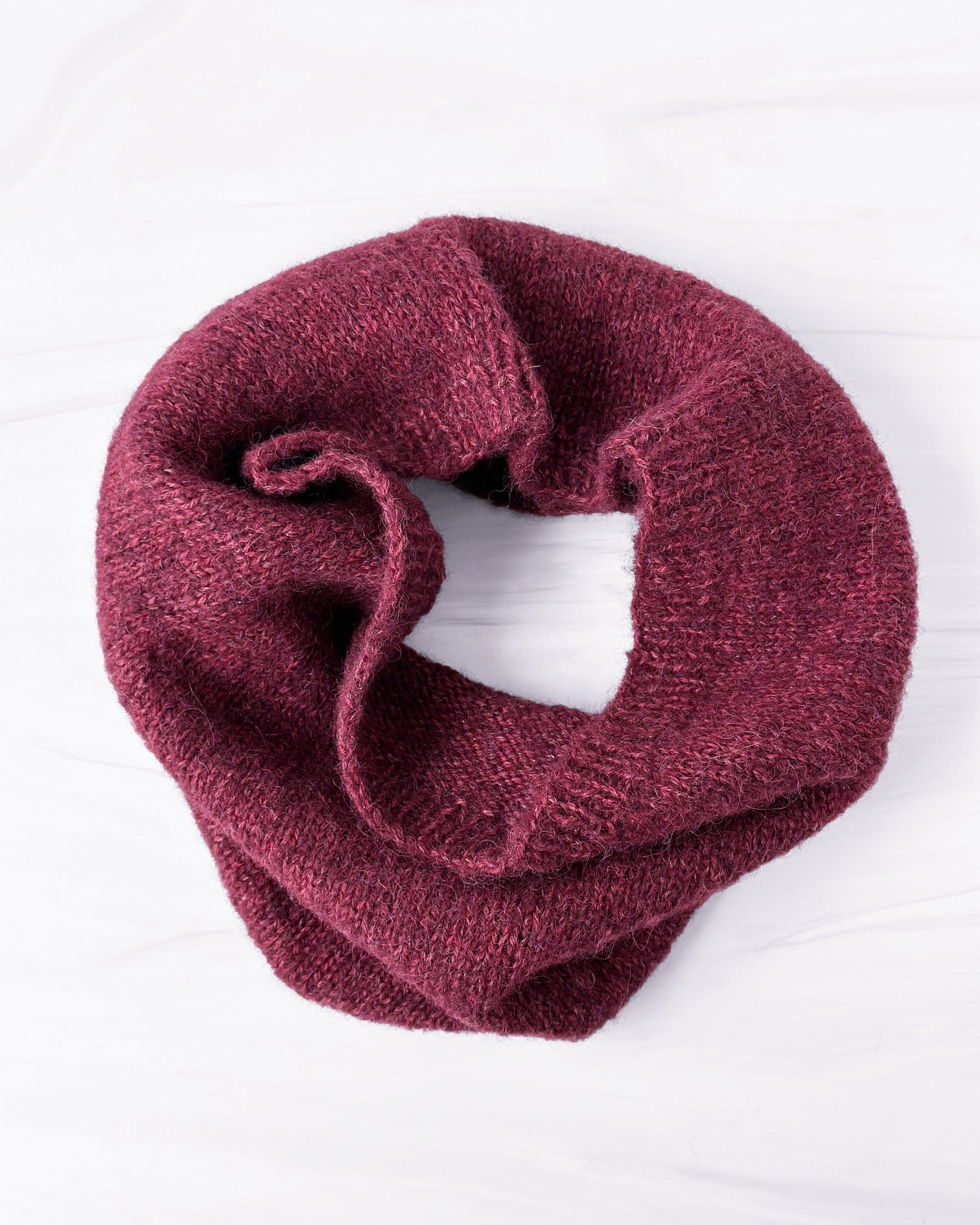 Funnel Cowl in Isager Yarns