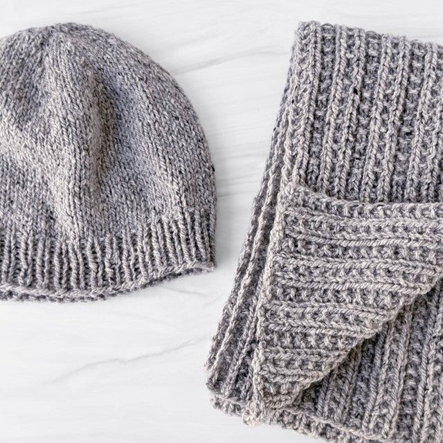 Saxony Scarf + Hat