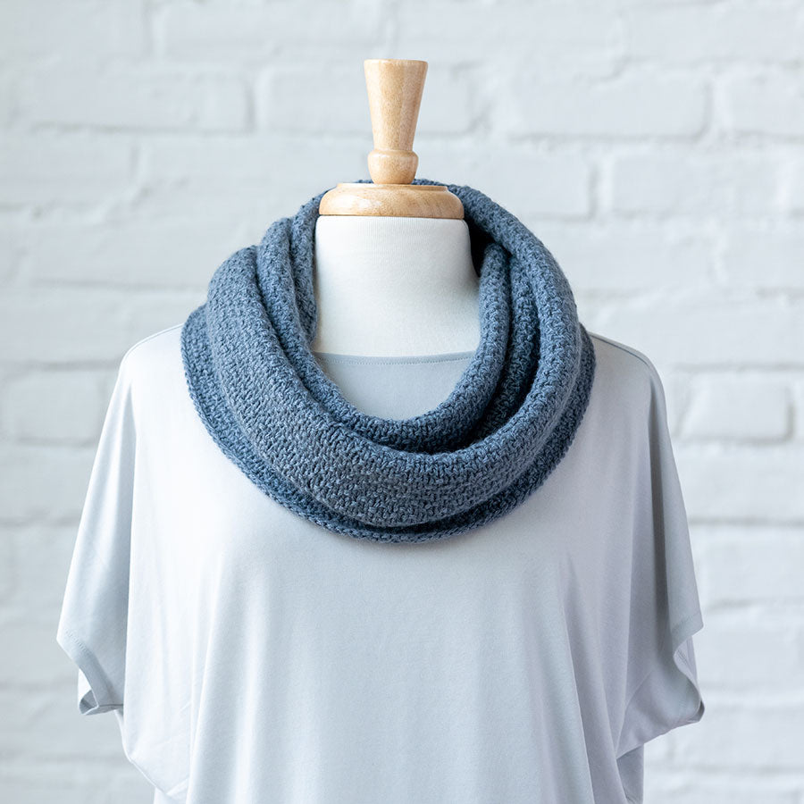 Seeded Cowl in Birch + Maai