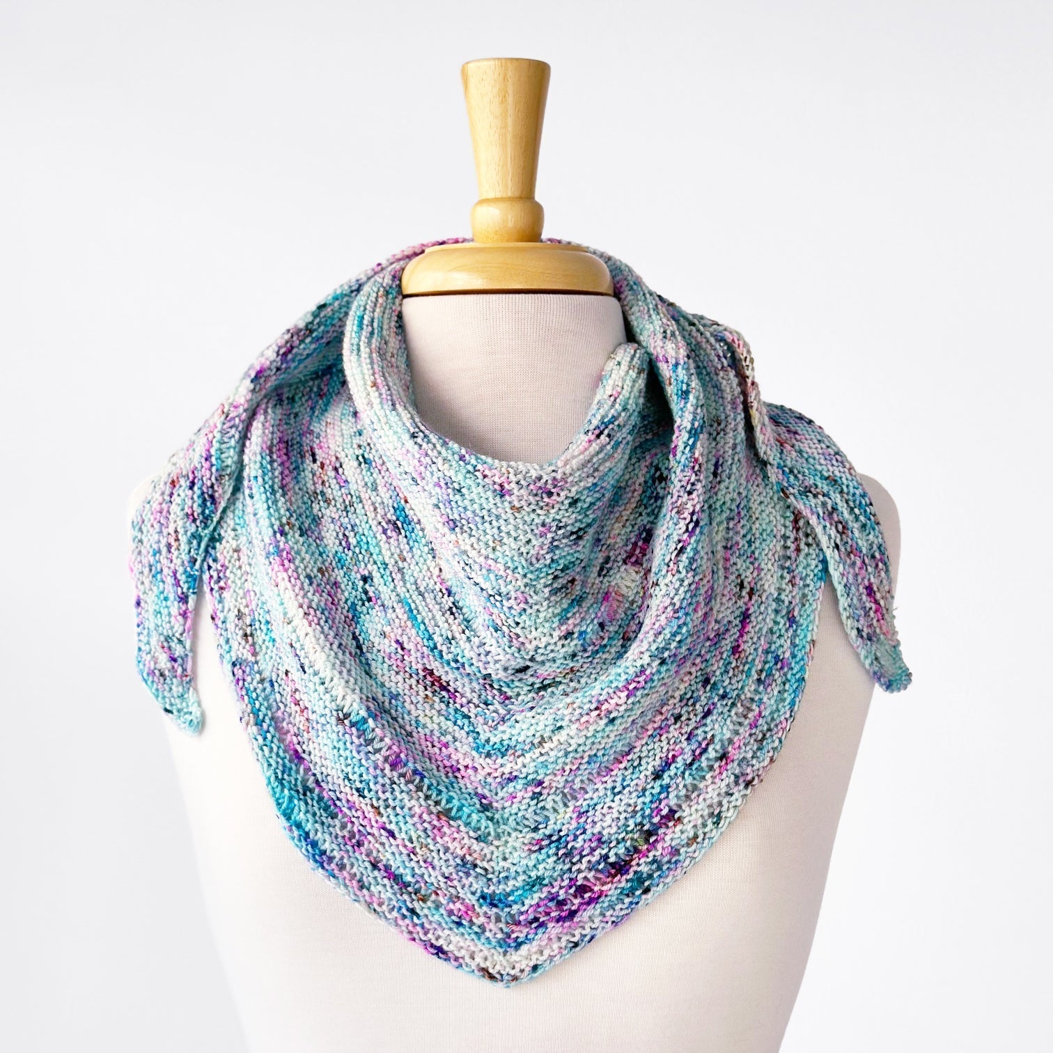 Spring Thaw Shawlette in Classic Sock