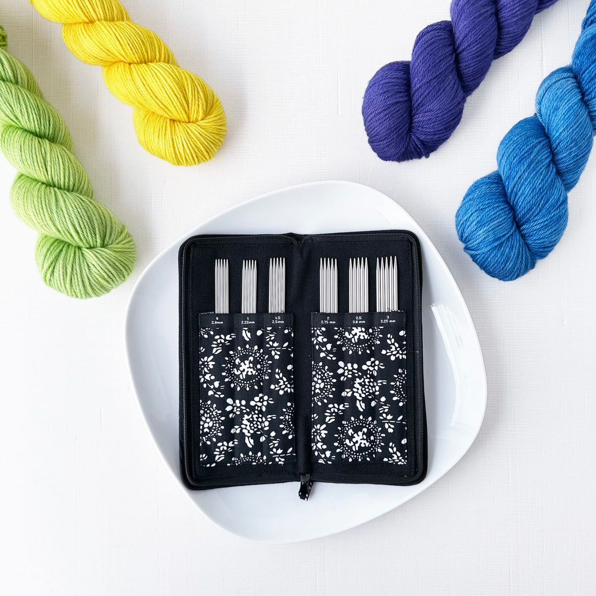 ChiaoGoo 6" Stainless DPN Sock Set