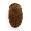 Brown yarn ball.