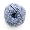 Dusty blue bulky yarn ball