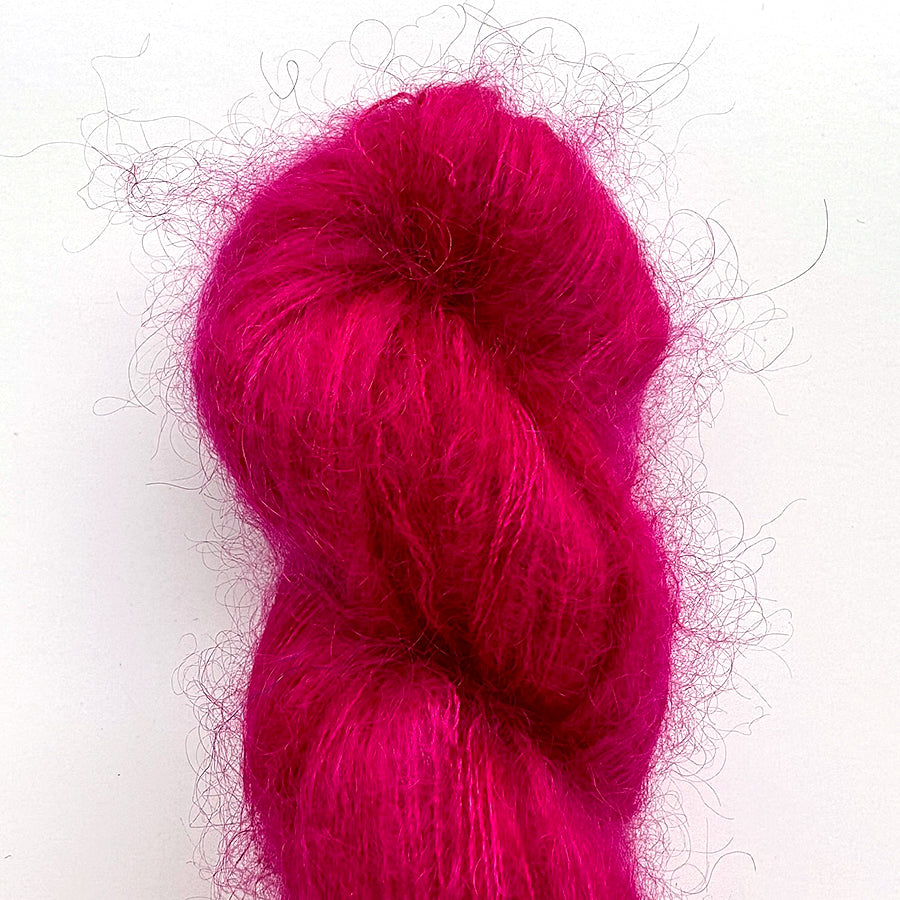 La Mia Mellow Chenille Yarn, Pink - 914