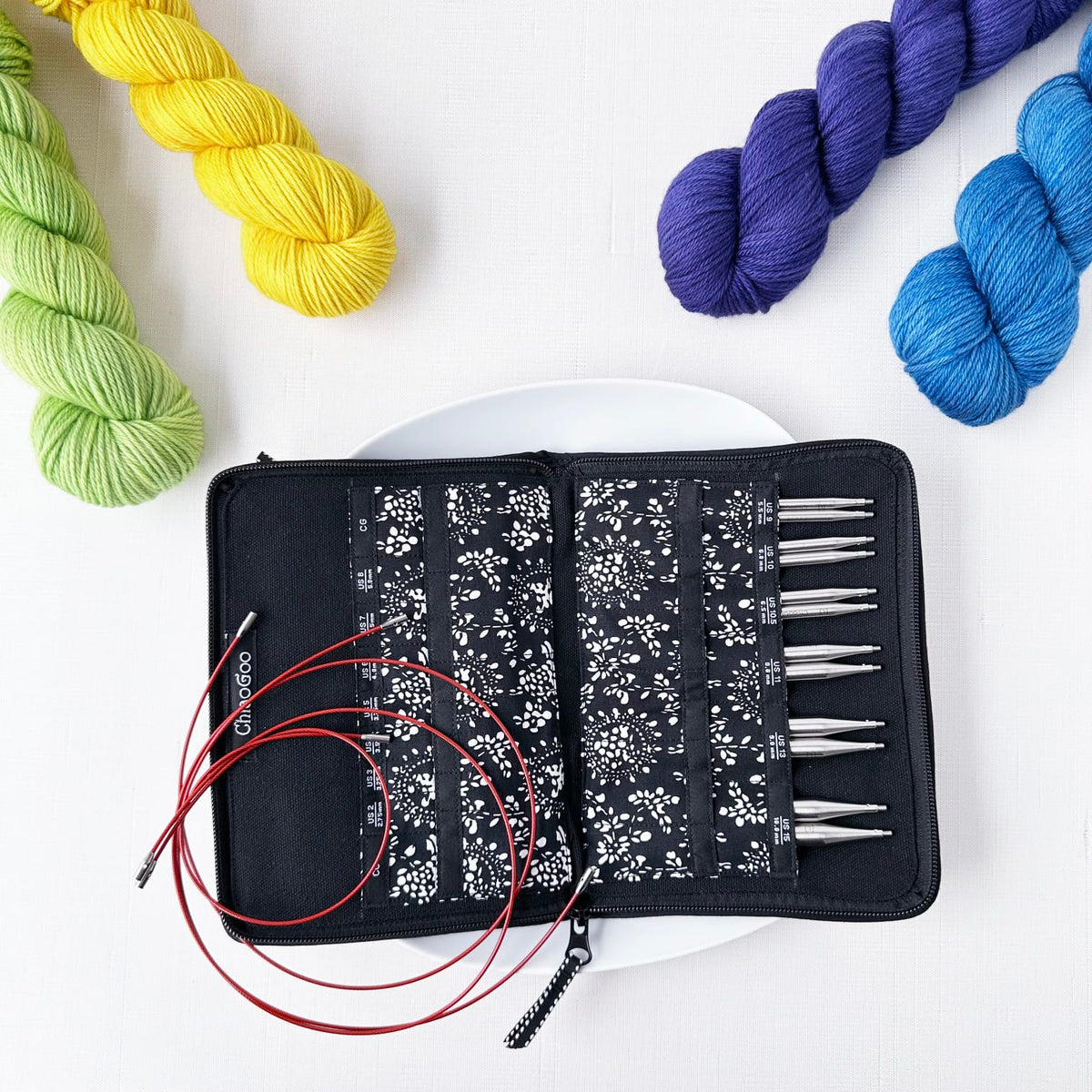 ChiaoGoo TWIST 5-Inch Red Lace Interchangeable Needle Set