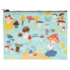 Blue Q Zipper Pouch