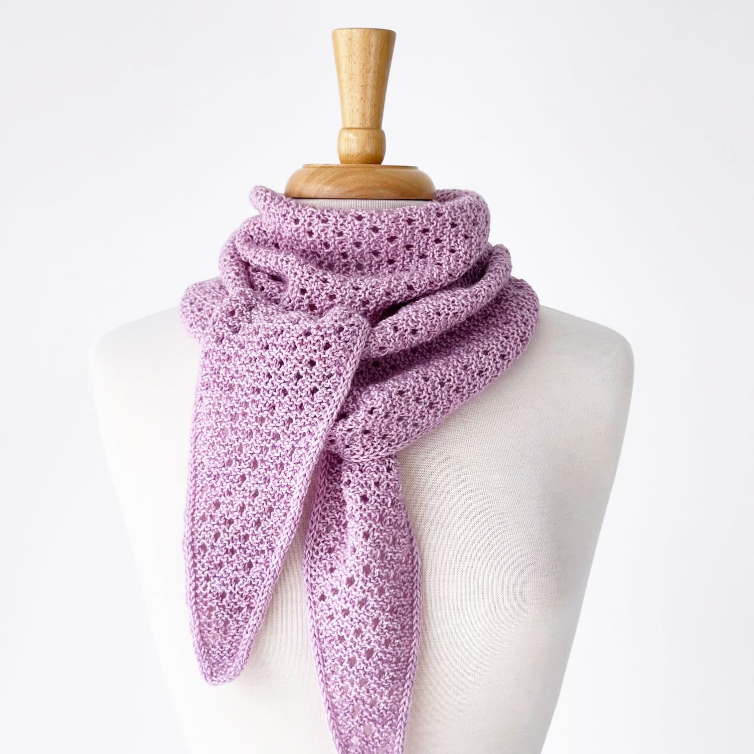Garter Eyelet Scarf in Loop Sprig Blossom 2.jpg