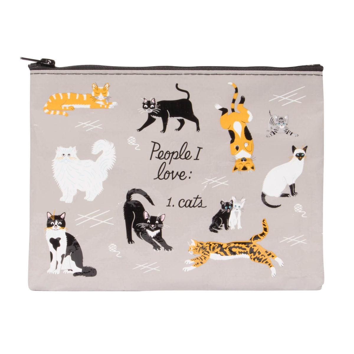 Blue Q Zipper Pouch