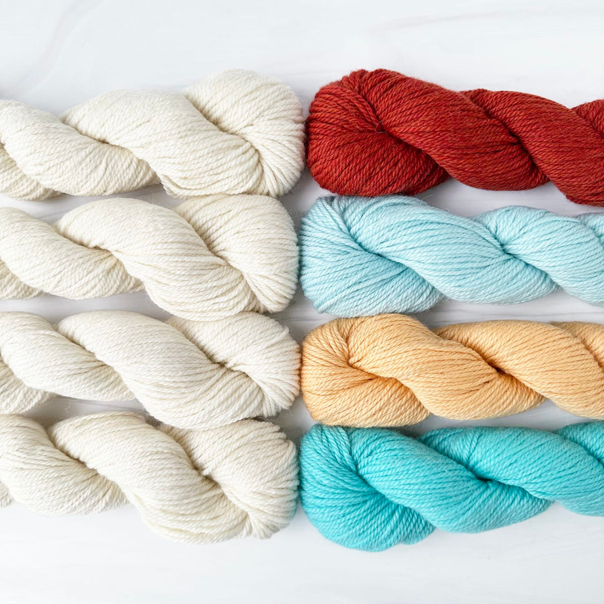 Seaside Blanket Kit - Alpaca/Wool Version