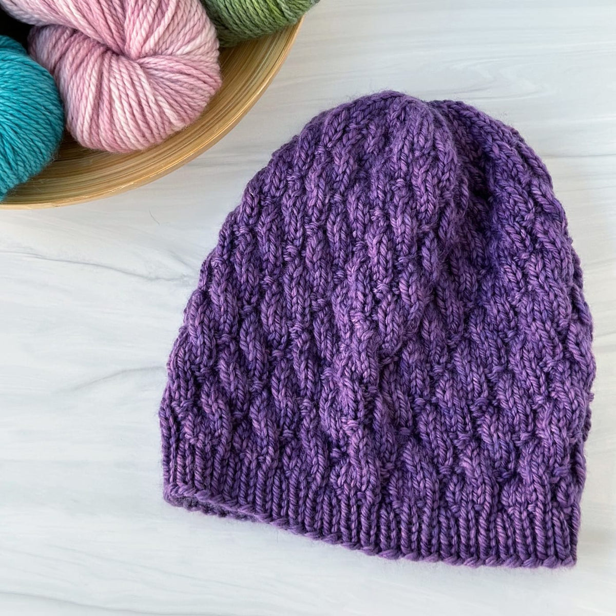 Trellis Hat and Cowl Pattern