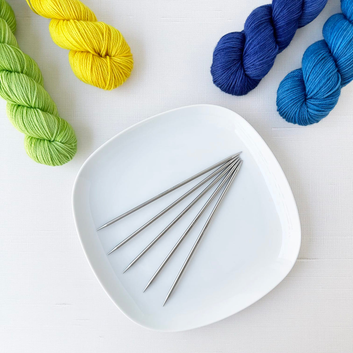 ChiaoGoo Stainless Steel 8" Double Pointed Needles