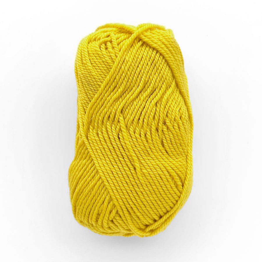 Yellow bulky yarn, Sunshine color