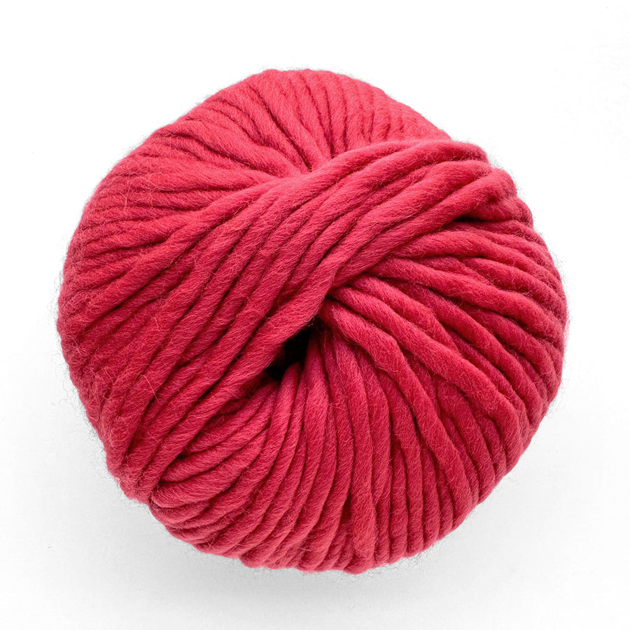 Crazy Sexy Wool super bulky yarn — color Raspberry Pink