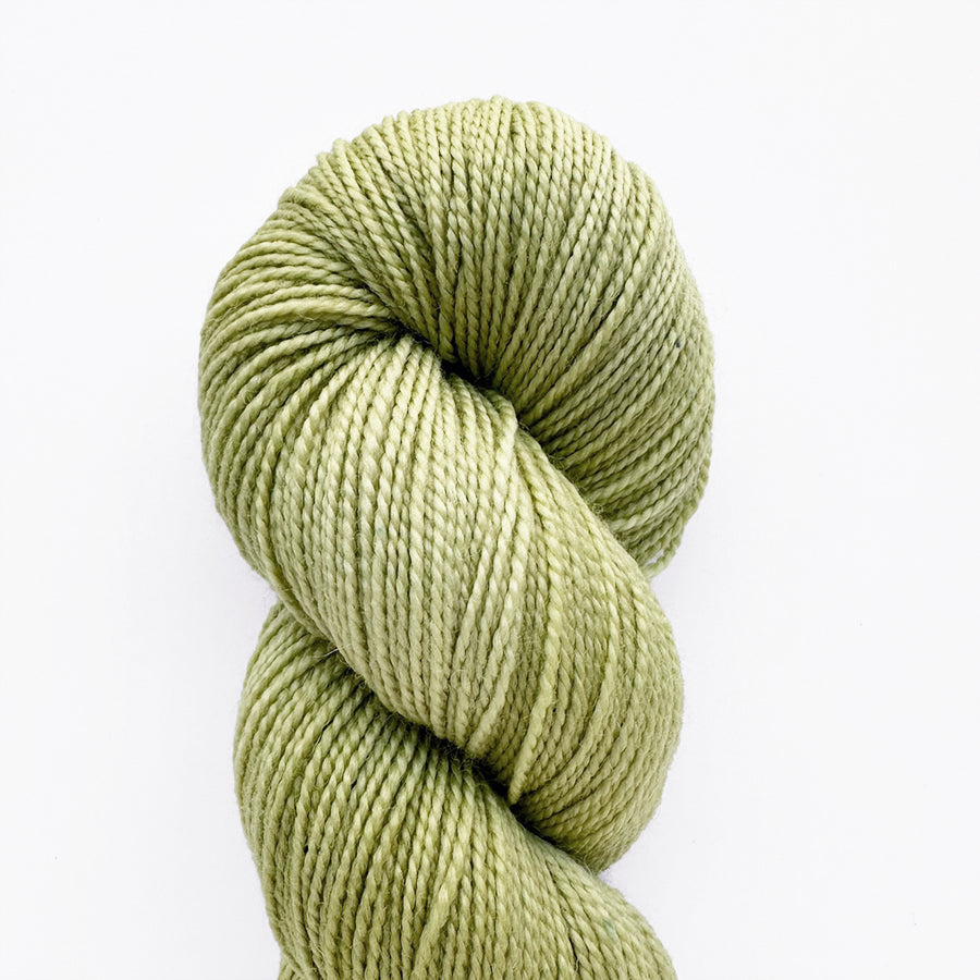 Loop Sprig Avocado yarn skein