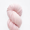 Blush pink yarn skein, loop-sprig