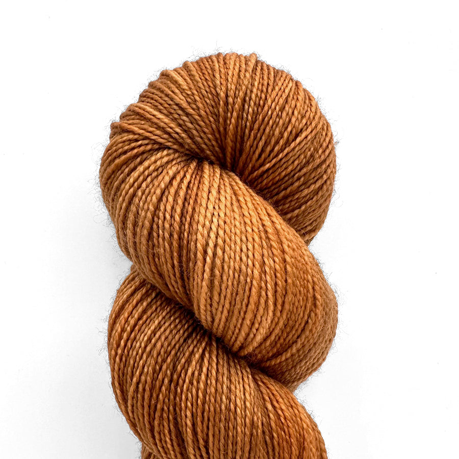 Loop Sprig Caramel yarn skein