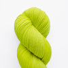 Loop Sprig Firefly yarn, bright green color.