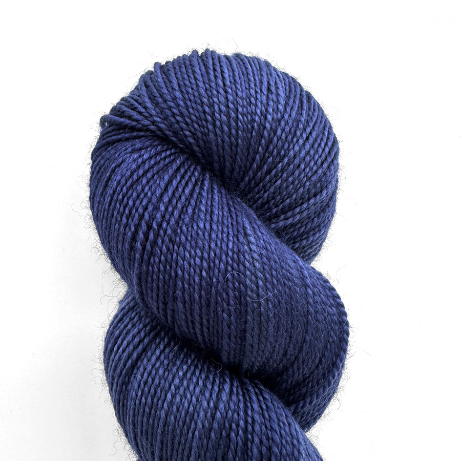 Blue Neptune yarn skein
