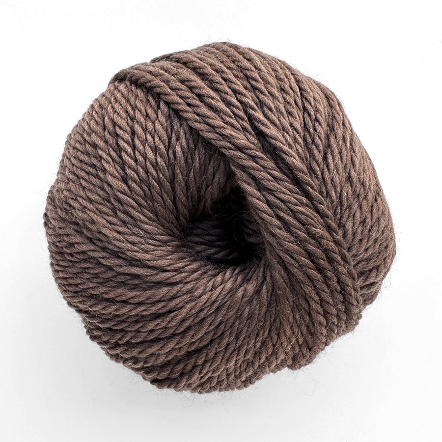 mode at rowan chunky wool- color mocha