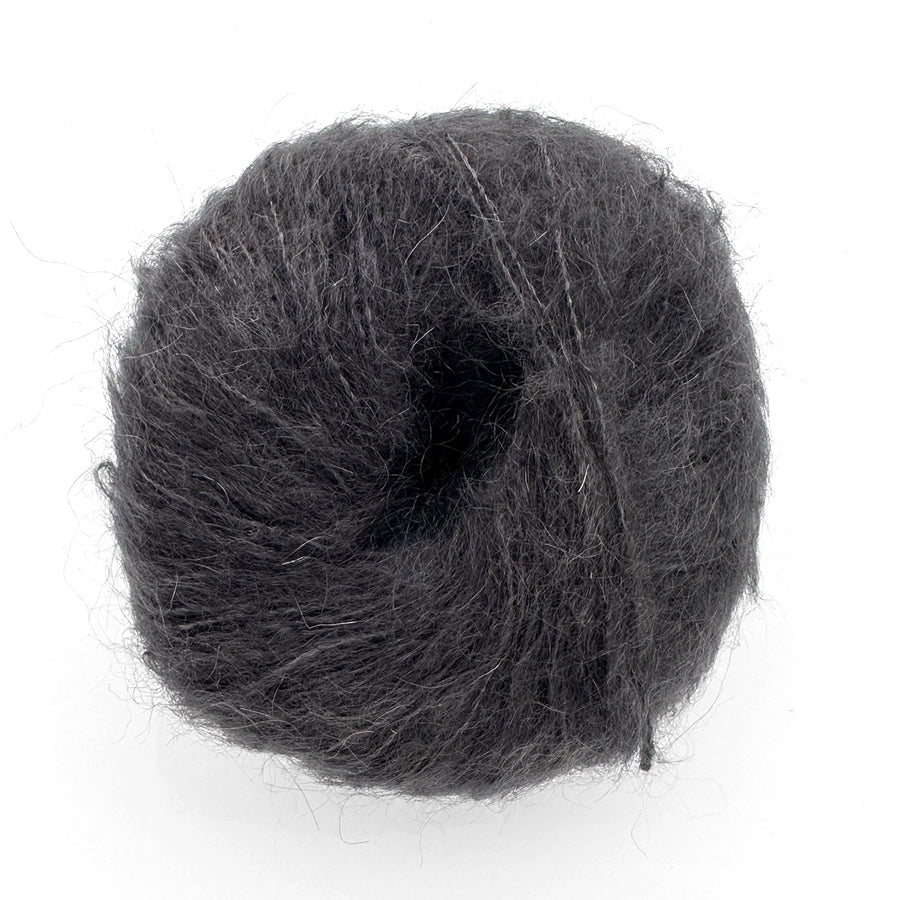 mode at rowan mohair soft- color charcoal