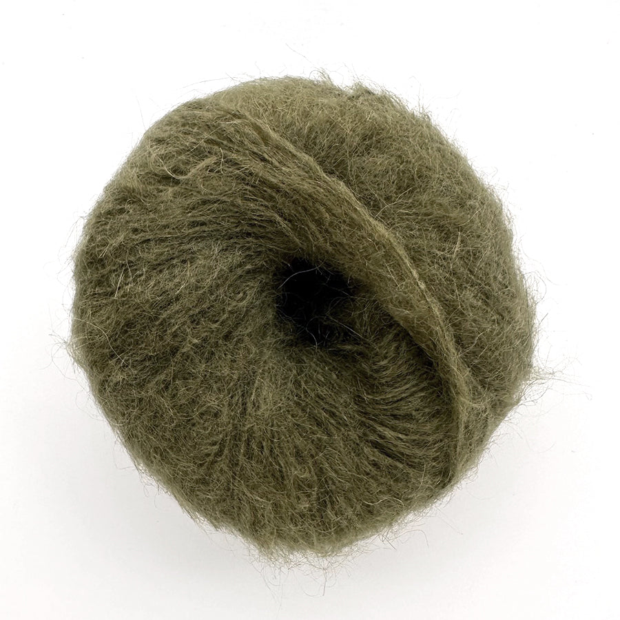 mode at rowan mohair soft- color moss