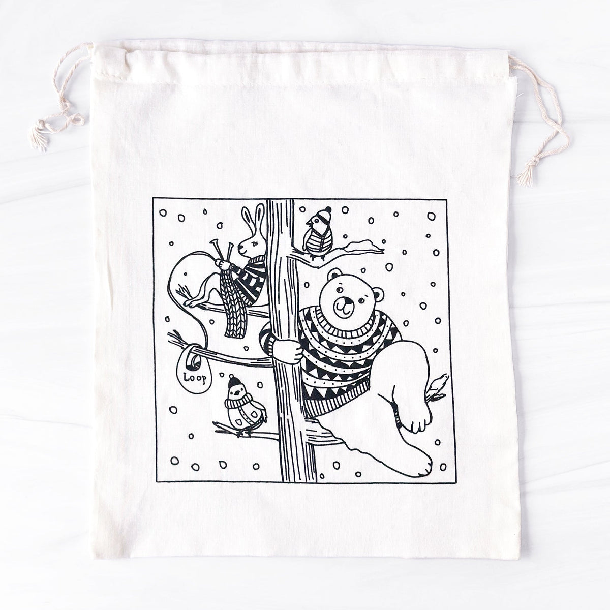 Loop Winter  Project Bag