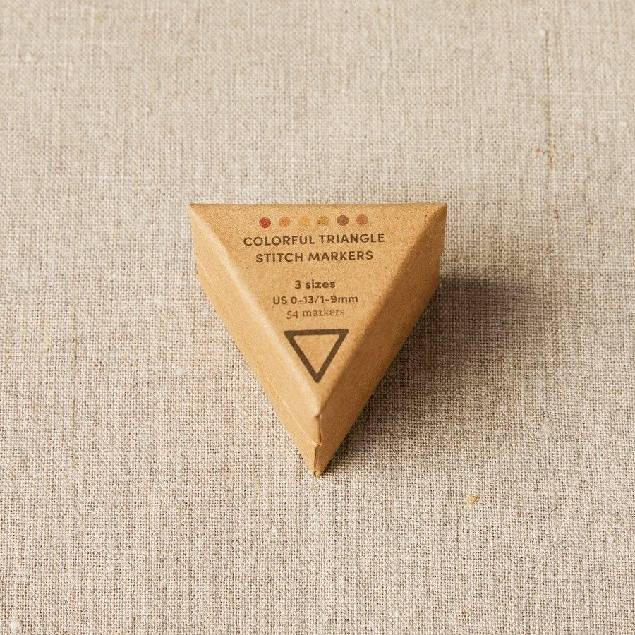 Cocoknits Earth Tone Triangle Stitch Markers