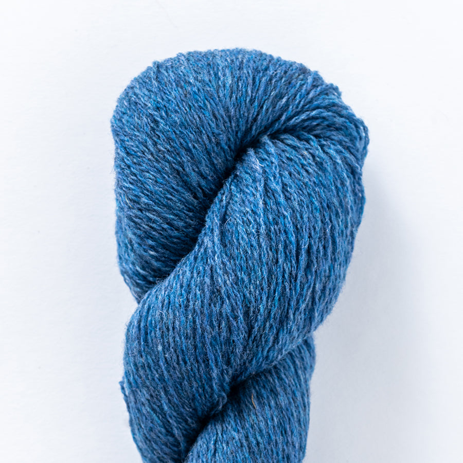 Le Petit Lambswool in medium blue.
