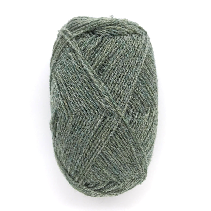 Le Petit Lambswool in soft green.