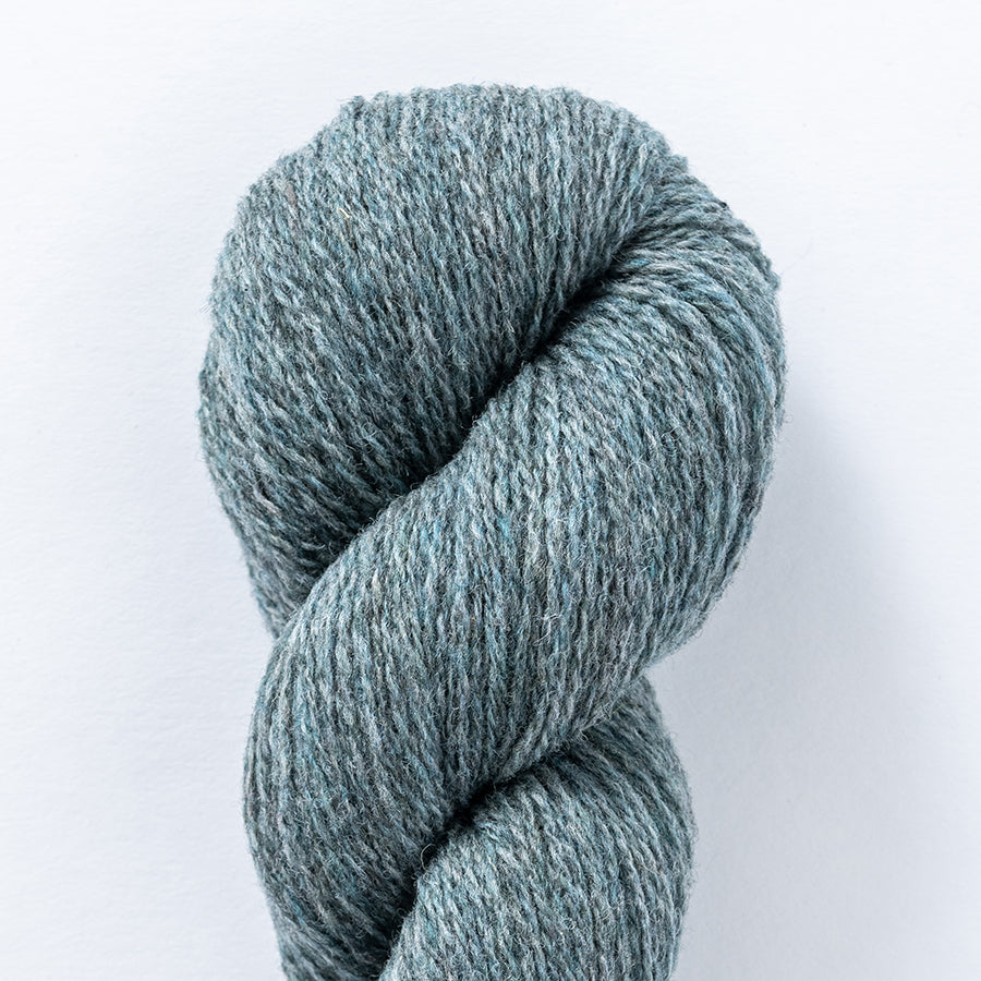 Le Petit Lambswool in blue green.